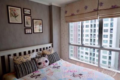 For RentCondoKasetsart, Ratchayothin : (Rent) Condo Lumpini Place Ratchayothin buildind  C , 12 floor ,  fully furnished , garden view.