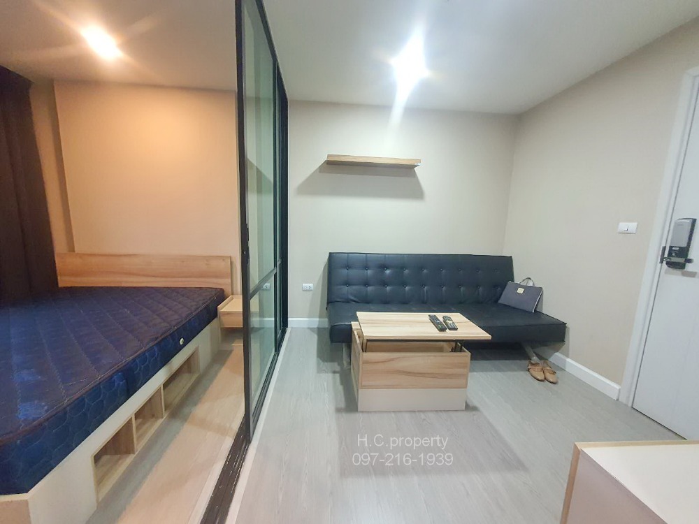 For RentCondoMin Buri, Romklao : New room for rent, The Cube Plus, Minburi, ready to move in