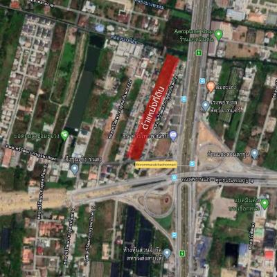 For SaleLandPinklao, Charansanitwong : Urgent sale! Land Kanchanaphisek Road 10-3-0.1 Rai, near Paseo 48,000 baht per square wah