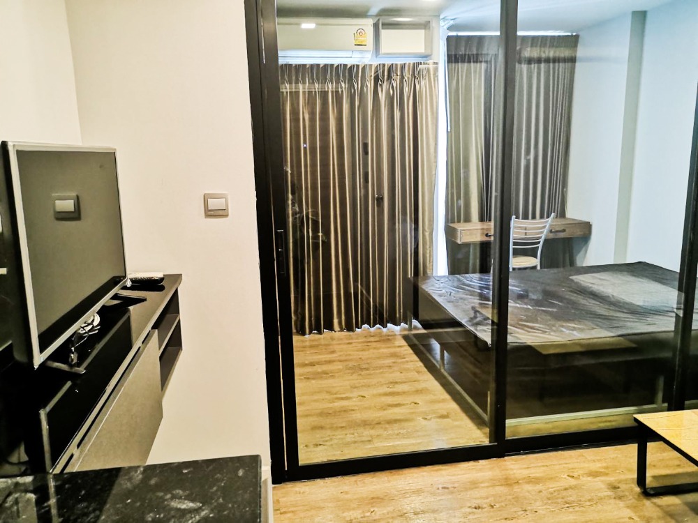 For SaleCondoNawamin, Ramindra : Condo for sale Esta Bliss - Ramintra (Condo For Sale Esta Bliss), Pink Line BTS line, next to BTS Setthabutr Station - Type 1 bedroom, 1 bathroom - 8th floor, room size 28 sq.m. - built-in room check-in And decorated. Selling price 1,700,000 baht.