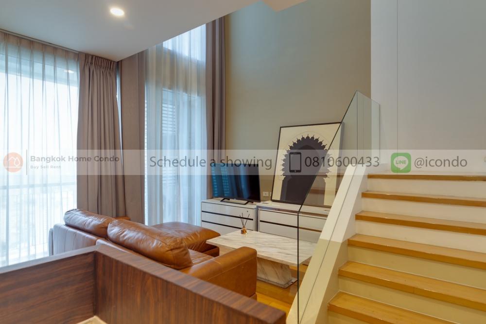 ให้เช่าคอนโดราชเทวี พญาไท : เช่าคอนโดวิลล่าราชเทวี​ Villa  ratchathewi​ 75 SQM​ duplex​ ชั้น​ 43