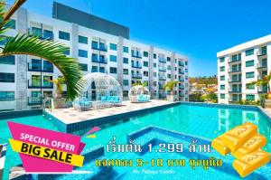For SaleCondoPattaya, Bangsaen, Chonburi : 1 bedroom condo for sale at Arcadia Beach Resort Condo Pattaya - abr33