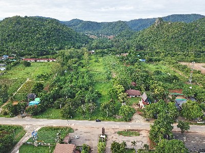 For SaleLandKorat KhaoYai Pak Chong : P Land for sale in Khao Yai, Mu Si Subdistrict, Pak Chong District 15 rai, very beautiful view, next to Thanarat Road