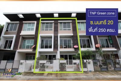 For RentTownhouseRama3 (Riverside),Satupadit : Great value for rent!! Thanaphat Green Zone, Soi Nonsi 20, Sathorn-Narathiwat, 3-storey townhouse, 5 bedrooms, size 250 sq m. Near Central Rama 3, convenient transportation near BRT Nararam 3, BRT Thanon Chan, BTS Chong Nonsi, many shopping centers.