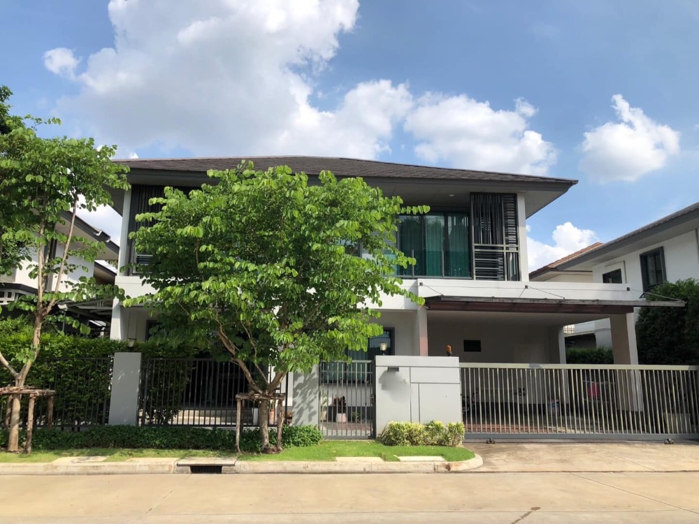 For RentHouseNawamin, Ramindra : 2-storey detached house for rent, Watcharapol area, Sai Mai, Sukhaphiban 5, Burasiri Watcharapol project, decorated and ready to move in. House in new condition, decorated and ready to move in, beautifully decorated, ready to move in.