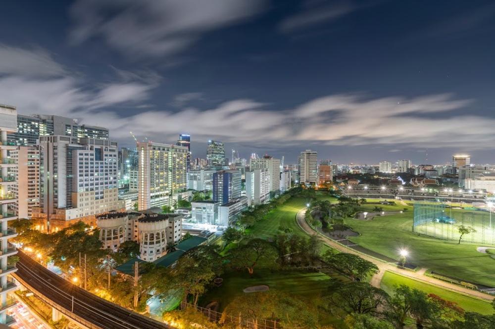For SaleCondoWitthayu, Chidlom, Langsuan, Ploenchit : SELL 4 bedrooms high floor Sport club & Lumphini Park view #185Rajdamri
