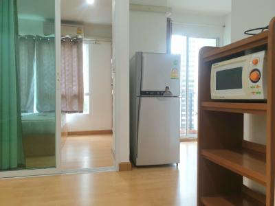 For RentCondoRattanathibet, Sanambinna : For rent, The Crystal Rattanathibet 3, fully furnished, 31 sq.m., 1 bedroom, 5,000 baht/month.