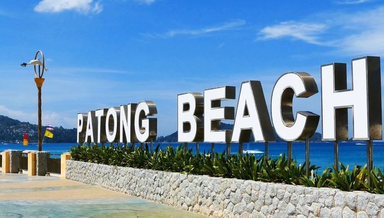 For SaleLandPhuket : Land for sale on the sea, view Patong Beach, Phuket Province, size 14 rai, suitable for condominium hotels