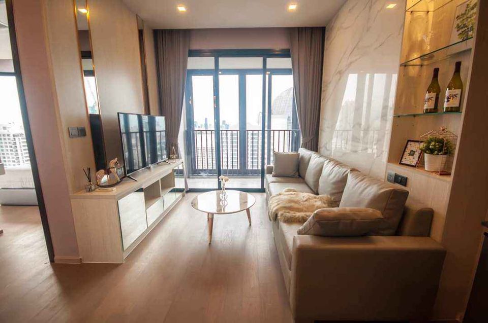 For RentCondoSukhumvit, Asoke, Thonglor : +++ Urgent rent+++ ASHTON ASOKE *, 2 bedrooms, size 47 sq m, fully furnished, ready to move in.