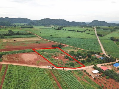 For SaleLandKorat KhaoYai Pak Chong : P Land for sale in Khao Yai, see the most beautiful mountain range 2 rai, Khlong Muang Subdistrict, Pak Chong District