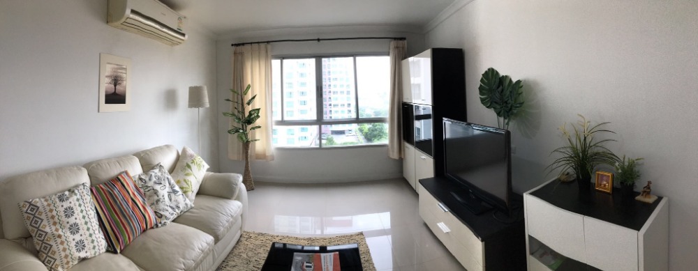 For RentCondoRama9, Petchburi, RCA : 📌 Condo for rent, Lumpini Place Rama 9-Ratchada, size 72 sq m., 2 bedrooms, 2 bathrooms, 10th floor #, near MRT Rama 9, 700 meters, rental price 27,000, beautifully decorated room.