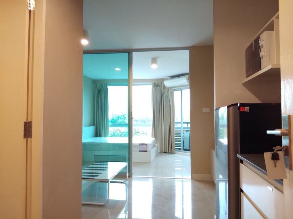 For RentCondoBangna, Bearing, Lasalle : For rent, Swift Condo, near ABAC Bangna, ready to move in.
