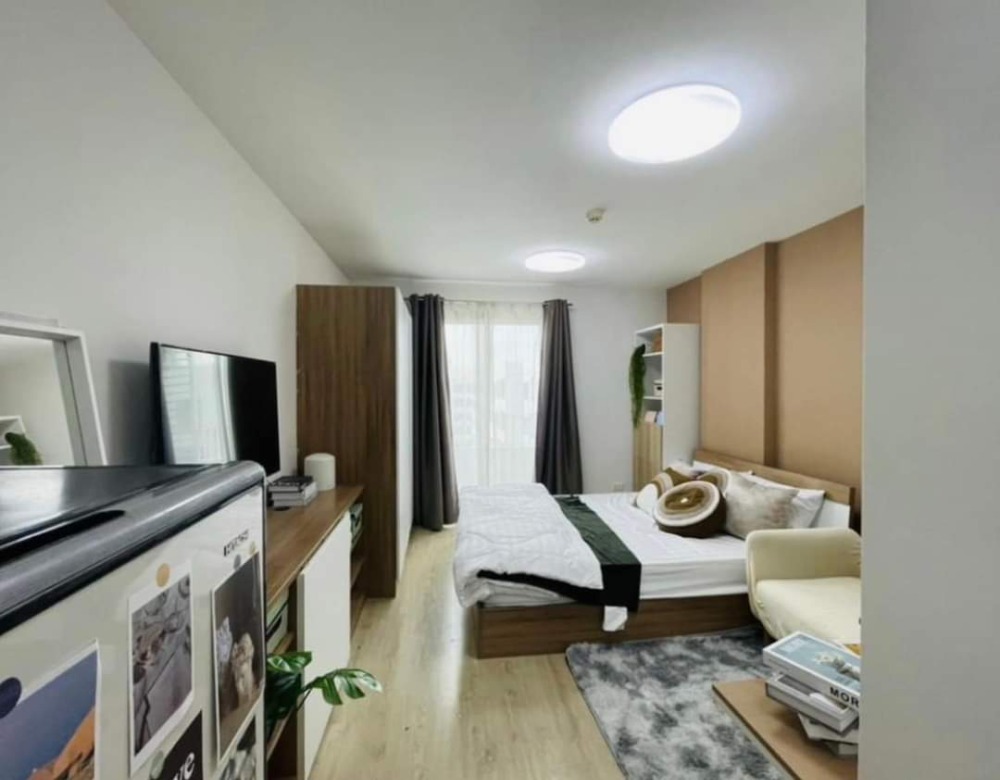 For RentCondoOnnut, Udomsuk : 🛟Condo for rent Elio Sukhumvit 64 near BTS Punnawithi, beautiful room, size 23 sq m., only 8500-