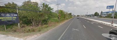 For RentLandCha-am Phetchaburi : (Owner) Land for rent 8-0-66 rai, width 80 meters.
