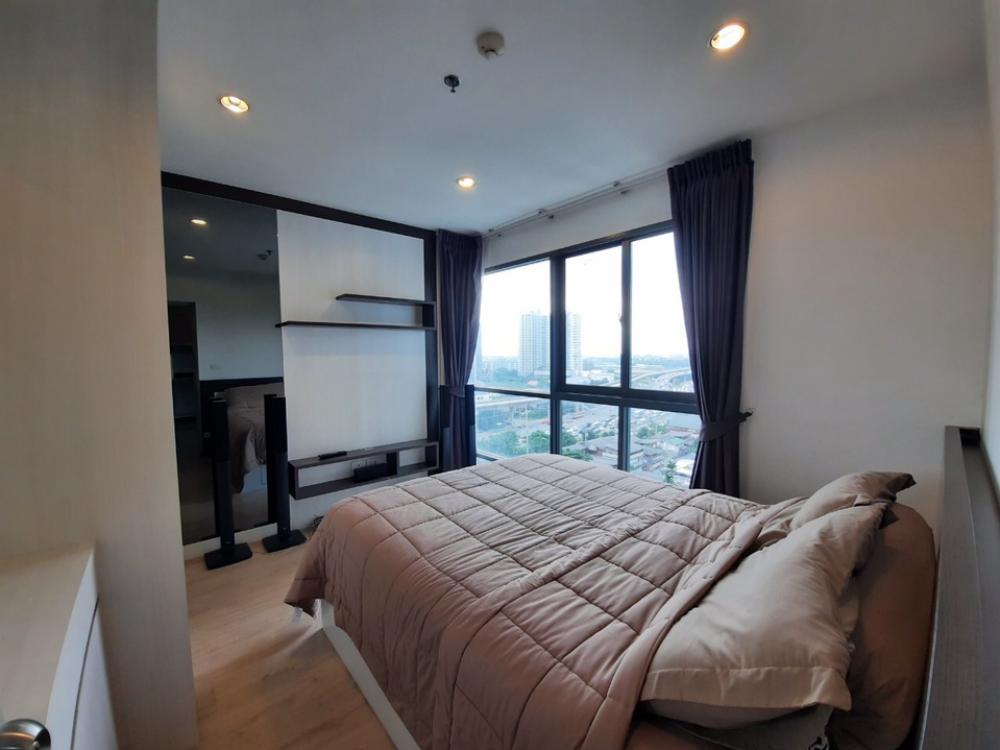 For RentCondoThaphra, Talat Phlu, Wutthakat : (Rent) Condo Ideo Wutthakat , 12 floor ,  fully furnished , city view.