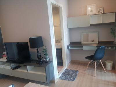 For RentCondoVipawadee, Don Mueang, Lak Si : Luxury condo for rent, Knightbridge Skycity, BTS Sai Yud, Phaholyothin 48 Road - 1 bedroom, 1 bathroom, 1 size 29 sq m., 12th floor, new room - fully furnished, ready to move in.