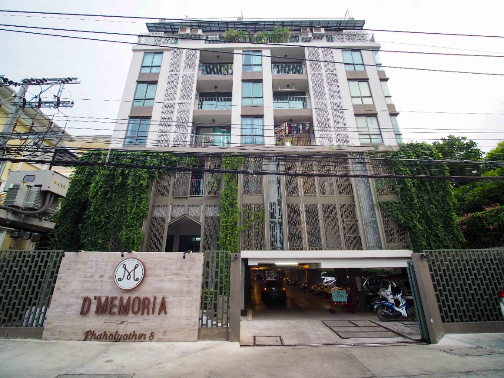 For SaleCondoAri,Anusaowaree : For Sale D’Memoria Condo 1 Br 1 Ba 36 sqm. Fully Furnished, Near BTS Ari