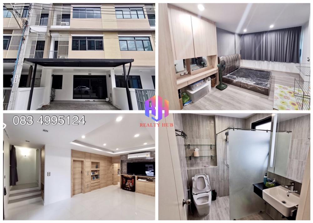 For SaleTownhouseRama3 (Riverside),Satupadit : Townhouse for sale Uptown Sathupradit 20 Soi Chan 43 Ratchada Road, new house never lived. Near Central Rama 3