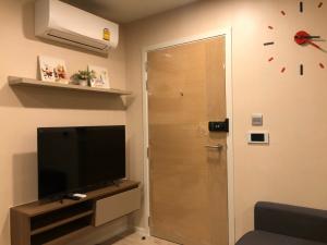 For RentCondoPatumtani,Rangsit, Thammasat : For rent Kave Condo opposite Bangkok University 1 Bedroom Exclusive (25.85 sq m) Building B, beautiful room, built-in decoration Grand modern view, good atmosphere, convenient transportation with complete electrical appliances