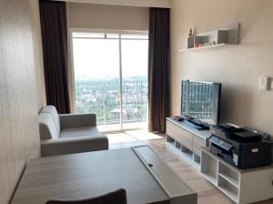 For SaleCondoBang Sue, Wong Sawang, Tao Pun : Quick sale! Amber by Eastern Star condo, 1 bedroom high floor, fully furnished, near MRT Tiwanon.