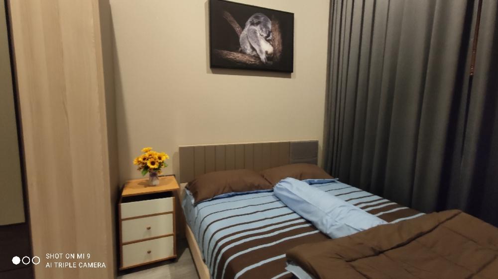 For SaleCondoOnnut, Udomsuk : Condo for sale within rental the line sukhumvit 101 1 bed price 3,900,000 baht, 27th floor facing east, 27.80 sq.m., near bts Punnawithi 250 meters.
swimming pool and city view or rental 15,000 baht/month
(available rental 31/8/2024)
