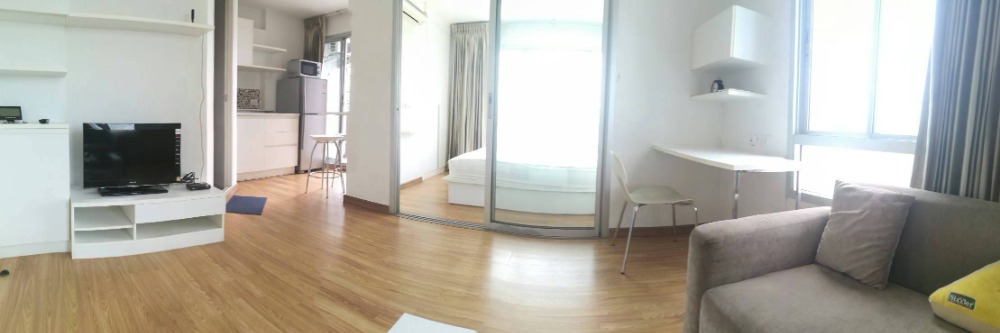 For RentCondoRama3 (Riverside),Satupadit : Condo for rent: The Trust Residence Ratchada-Rama 3, beautiful decoration, fully furnished, special *** corner room, 2 sides glass ***