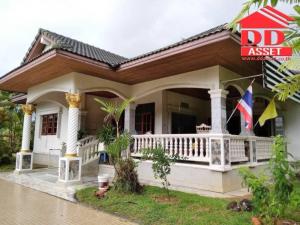 For SaleHousePhatthalung : Urgent sale, single house with land area of 1-1-16.4 rai, Muang District, Phatthalung Province, near HomePro, Phatthalung Stadium.