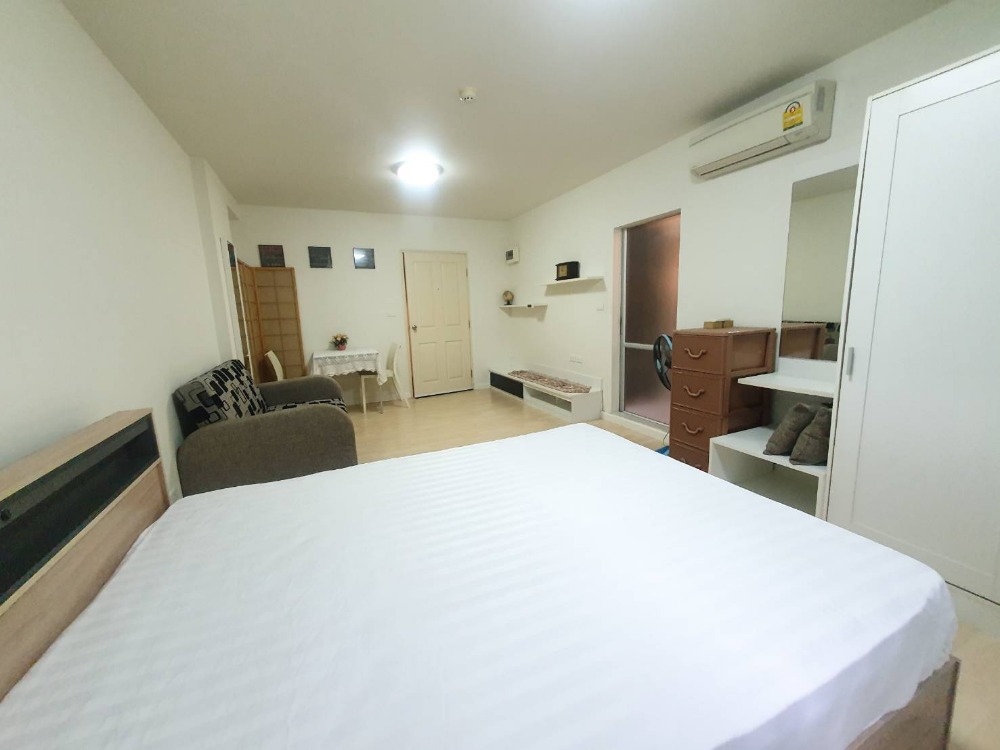 For RentCondoLadkrabang, Suwannaphum Airport : 6688 For rent, Dcondo, On Nut, Suvarnabhumi, Lat Krabang, 1st floor.