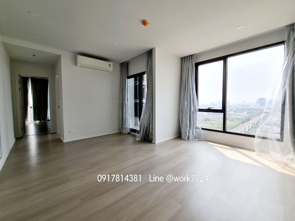 For SaleCondoKasetsart, Ratchayothin : 🔥Cheapest sale in the building🔥 New room, 1st hand, corner room, 2 bedrooms, 60 sq m.