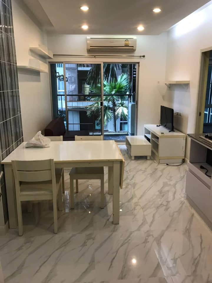 For RentCondoRama9, Petchburi, RCA : A Space Asoke-Ratchada condo for rent, 2 bedrooms, 2 bathrooms, ready to move in Fully furnished and ready to move in