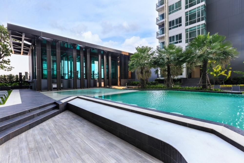 For RentCondoBang kae, Phetkasem : For rent, new room, cheap price, Phetkasem zone, Bang Khae, Bang Wa, size 30.03 sq m, price 9,500 baht, Building B, 27th floor.