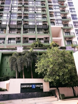ขายคอนโดบางแค เพชรเกษม : ขาย คอนโด ห้องมุม ติดสวน Bangkok Horizon P48 53.24 ตรม. ถูกสุดในโครงการ