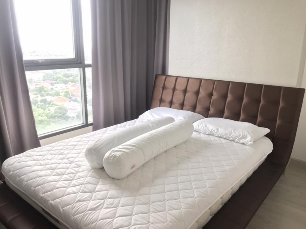 For RentCondoOnnut, Udomsuk : (Agent Post) 🏠 Condo for rent Ideo Mobi Sukhumvit (Ideo Mobi Sukhumvit 81), close to BTS On Nut, 200 m. 42 sqm., 21st floor, beautiful position, open view, Cityview, 2 bedrooms, 1 water, built-in, beautiful proportion Air 3 &amp; TV 2 (worth 20,000)