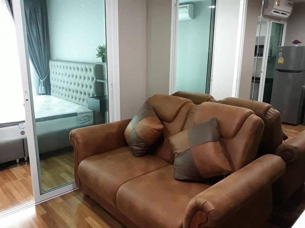 For RentCondoOnnut, Udomsuk : LC-R208 🏠 Condo for rent, Regent Home Sukhumvit 81, near BTS On Nut only 700 meters. Beautiful room ready. Appliances and full furniture. Separate bedroom, kitchen. Install wallpaper throughout the room. Beautiful mirror wall-paneled room