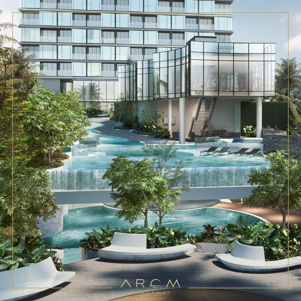ขายคอนโดพัทยา บางแสน ชลบุรี สัตหีบ : ขายคอนโดติดทะเล พัทยา Arom Wongamat beachfront condo pattaya