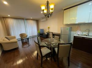 For RentCondoRama9, Petchburi, RCA : J018 Big room (60 sq m) with high ceilings! Condo for rent, Leticia Rama 9, beautiful room, fully furnished, ready to move in.