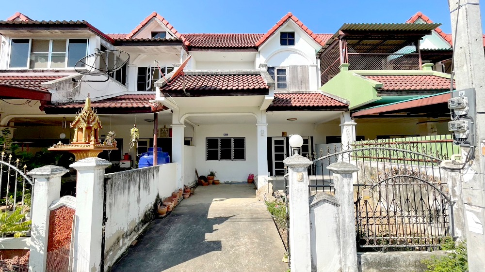 For SaleTownhouseCha-am Phetchaburi : 2 storey townhouse for sale, Phetchaburi, Sakaewan University, width 6.00 meters, near Phetchaburi Commercial School