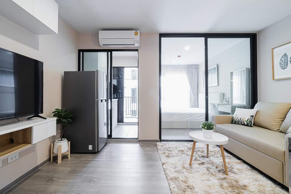 For RentCondoVipawadee, Don Mueang, Lak Si : 💥Dont miss it, once in a while, beautiful room, fully decorated, fully furnished, good location, near BTS Saphan Mai, must be here 👉 #Condo REACH Phaholyothin 52 🔥 Pun