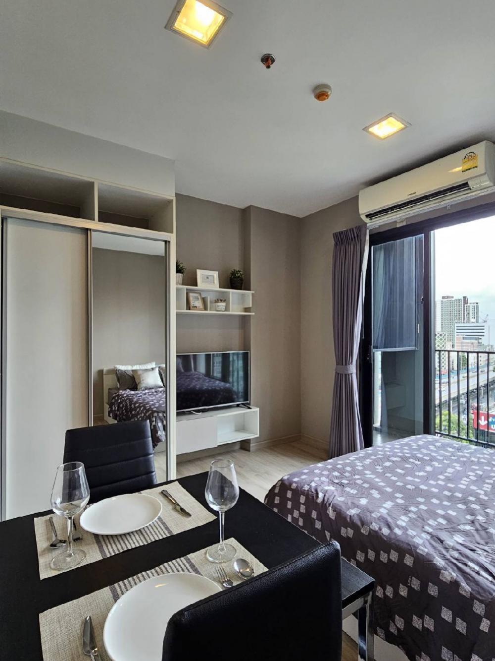 For SaleCondoRama9, Petchburi, RCA : (Owner) sell condolette midst rama 9 Studio 22 sqm. Floor 10 very good price