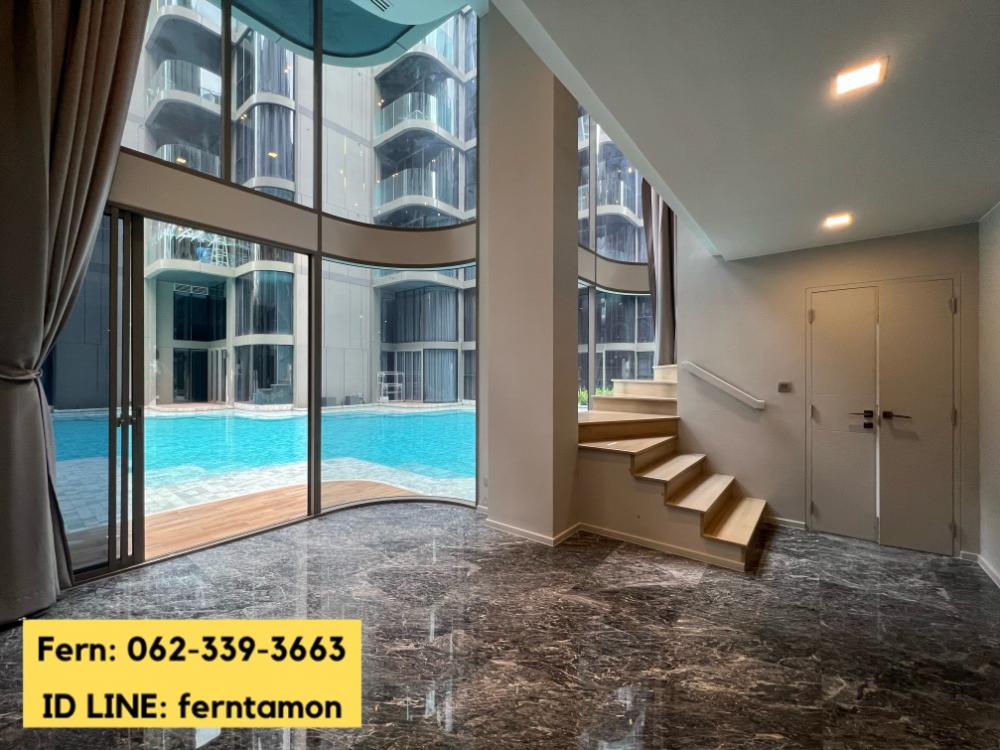 For SaleCondoSukhumvit, Asoke, Thonglor : Duplex room for sale, 3 bedrooms, Pool Access, Ashton Residence 41 Condo. If interested, make an appointment to visit the project. You can contact Fen. Call 062-339-3663