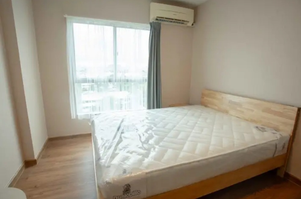 For RentCondoSamut Prakan,Samrong : 💮Condo for rent, The Parkland lite Sukhumvit Paknam, high floor, Chao Phraya River view, near BTS Paknam, only 7500-