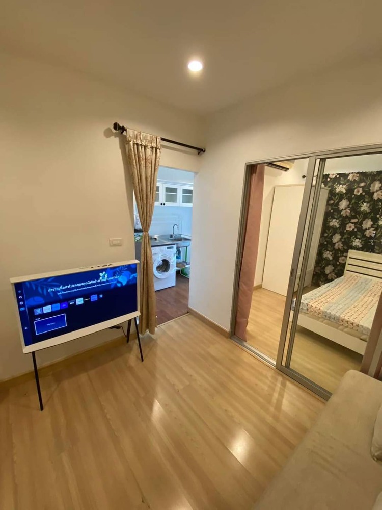 For RentCondoSamut Prakan,Samrong : 💮Condo for rent, The Kith Sukhumvit 113, near BTS Samrong, beautiful room 28.5 sq m., 1 bedroom, 7000--