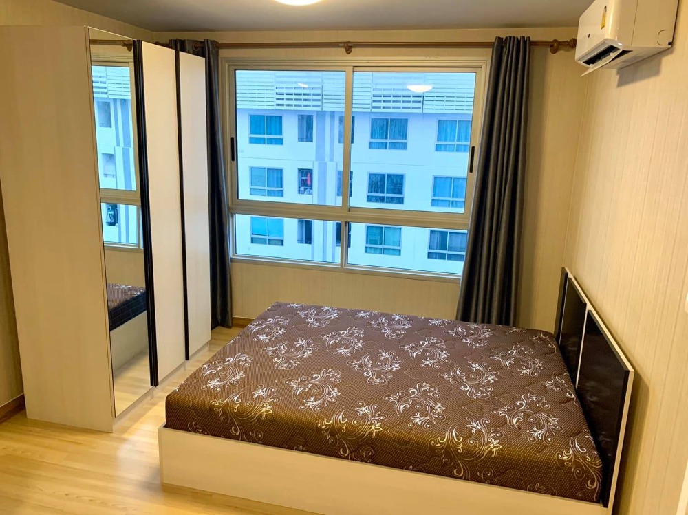 For SaleCondoPathum Thani,Rangsit, Thammasat : 📢P. Plum Condo for sale, Phahonyothin 89, beautiful room, cheap price, good location near Rangsit University. (not attached to tenant)