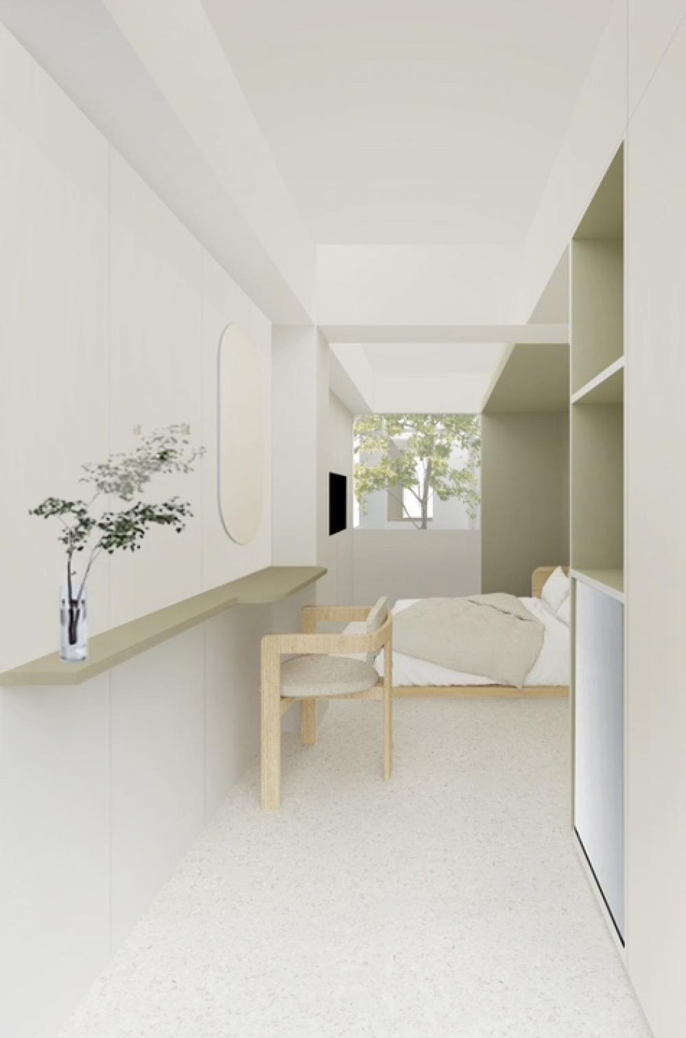ให้เช่าขายเซ้งกิจการ (โรงแรม หอพัก อพาร์ตเมนต์)สาทร นราธิวาส : ให้เช่าMinimal hotel 6 ชั้นพร้อม lift ติด BTS Krungthon (ready to move mid 2024)