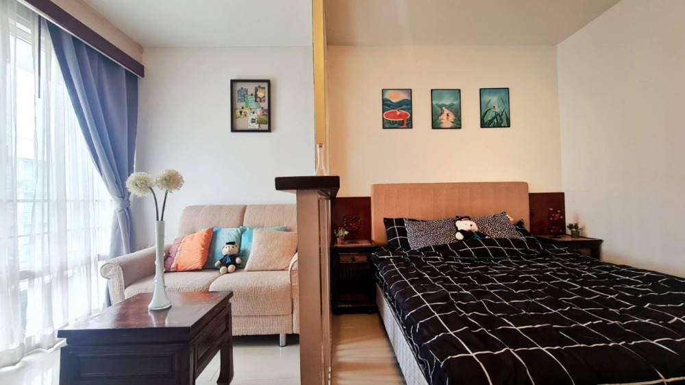 For RentCondoRama9, Petchburi, RCA : 🛟Condo for rent I House Laguna RCA near MRT Phetchaburi, beautiful room, only 9000-