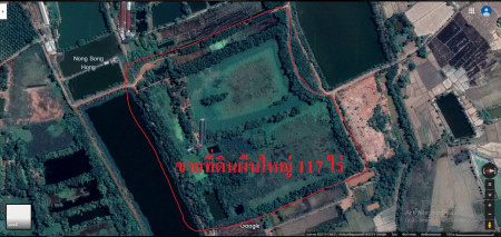 For SaleLandNong Khai : Land for sale in Nong Khai 117 Rai: price 37,000,000 with CP pig farm