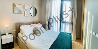 For RentCondoRama9, Petchburi, RCA : Condo for rent THE BASE Garden Rama 9, beautiful room, fully furnished, ready to move in