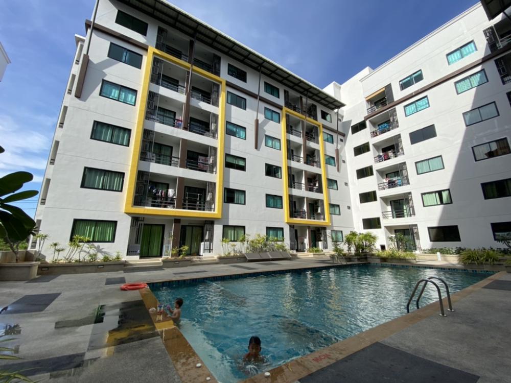For SaleCondoPhuket : Condo for sale or rent Ratchaporn Place Condominium Phuket (Ratchapornplace condominium phuket) Condo in the heart of the city, Kathu area, cheap, urgent !!