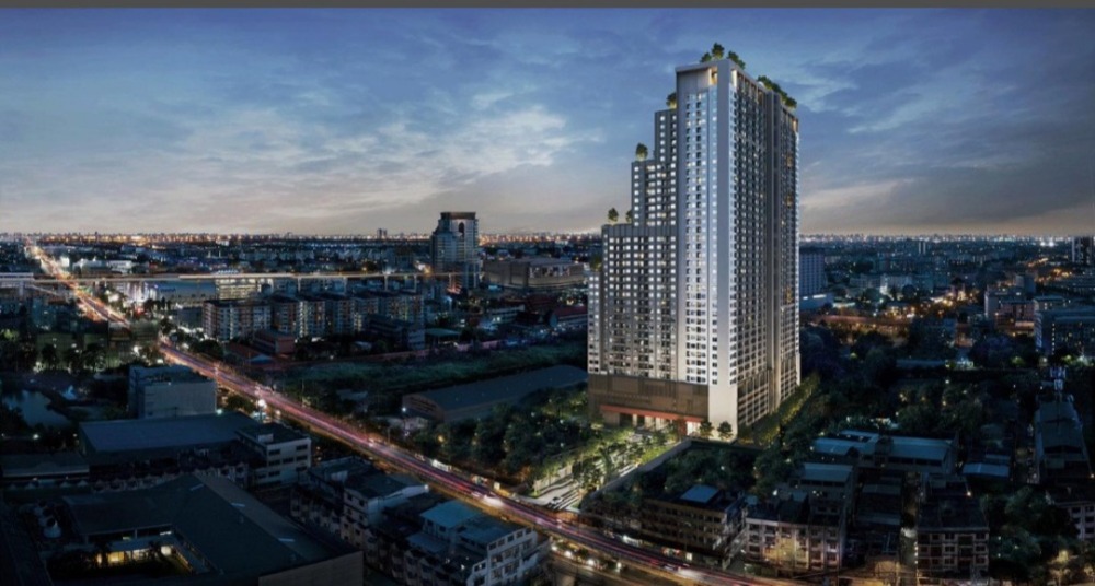 Sale DownCondoRamkhamhaeng, Hua Mak : Condo sales down The Livin Ramkhamhaeng, pool view, near the train 100 meters.