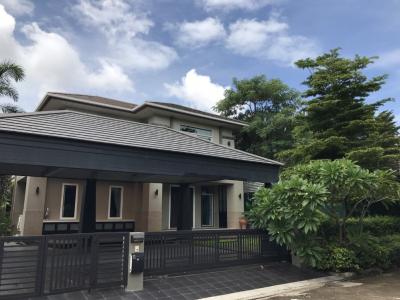 For RentHouseOnnut, Udomsuk : Detached house for Rent ‘’ Nusasiri Suanluang   Sukhumvit103’’
